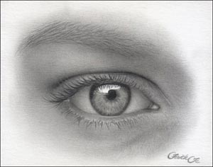 Рисуем реалистичный глаз девушки - шаг 14